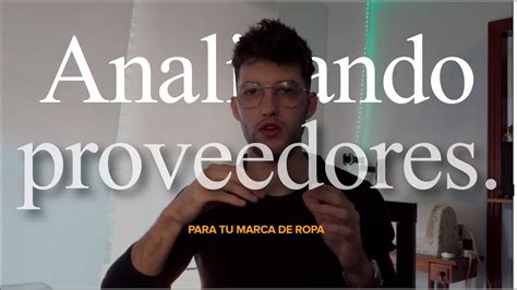 crear marca de ropa proveedores